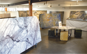 Stone supplier showroom