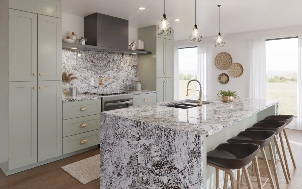 alaska white granite